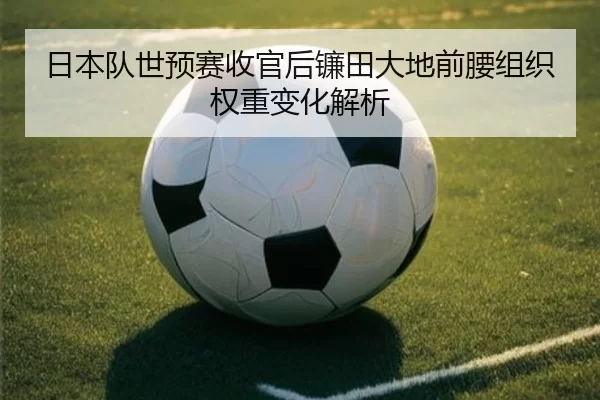 日本队世预赛收官后镰田大地前腰组织权重变化解析